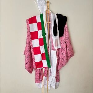 Demon Slayer Nezuko Costume Girls 8